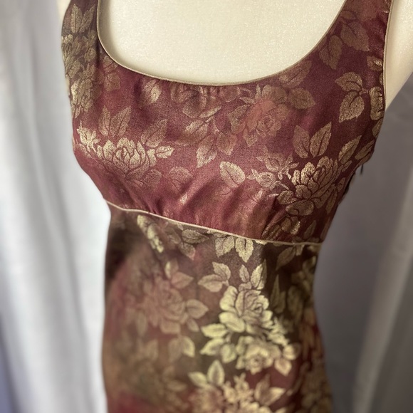 CYNTHIA ROWLEY full length cocktail dress. - Picture 6 of 11